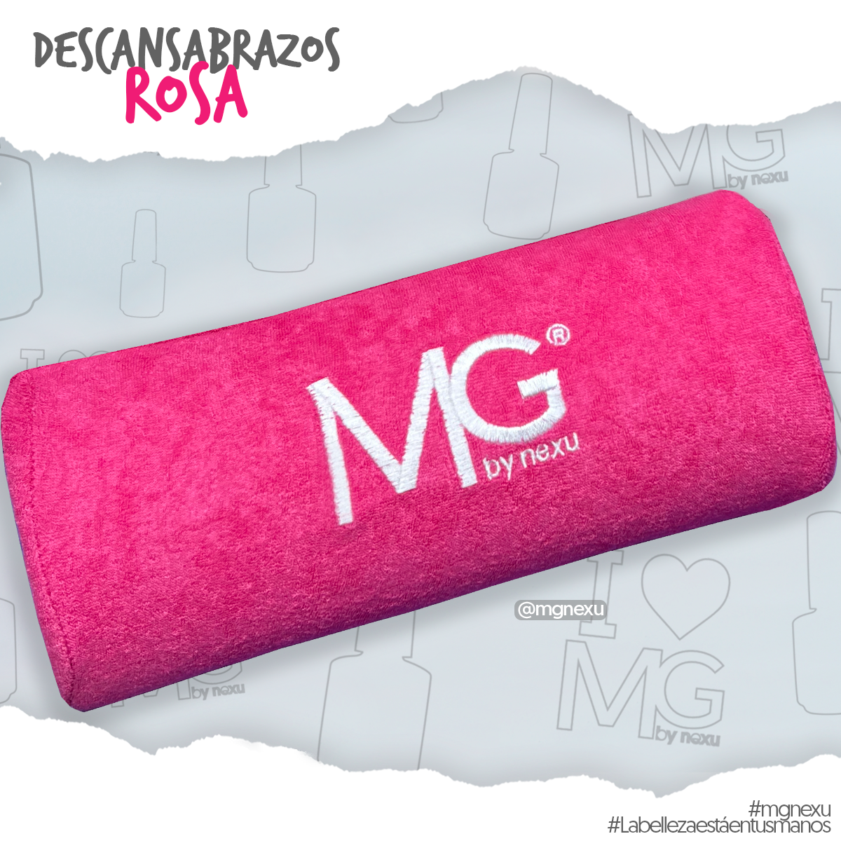 Descansabrazos Rosa
