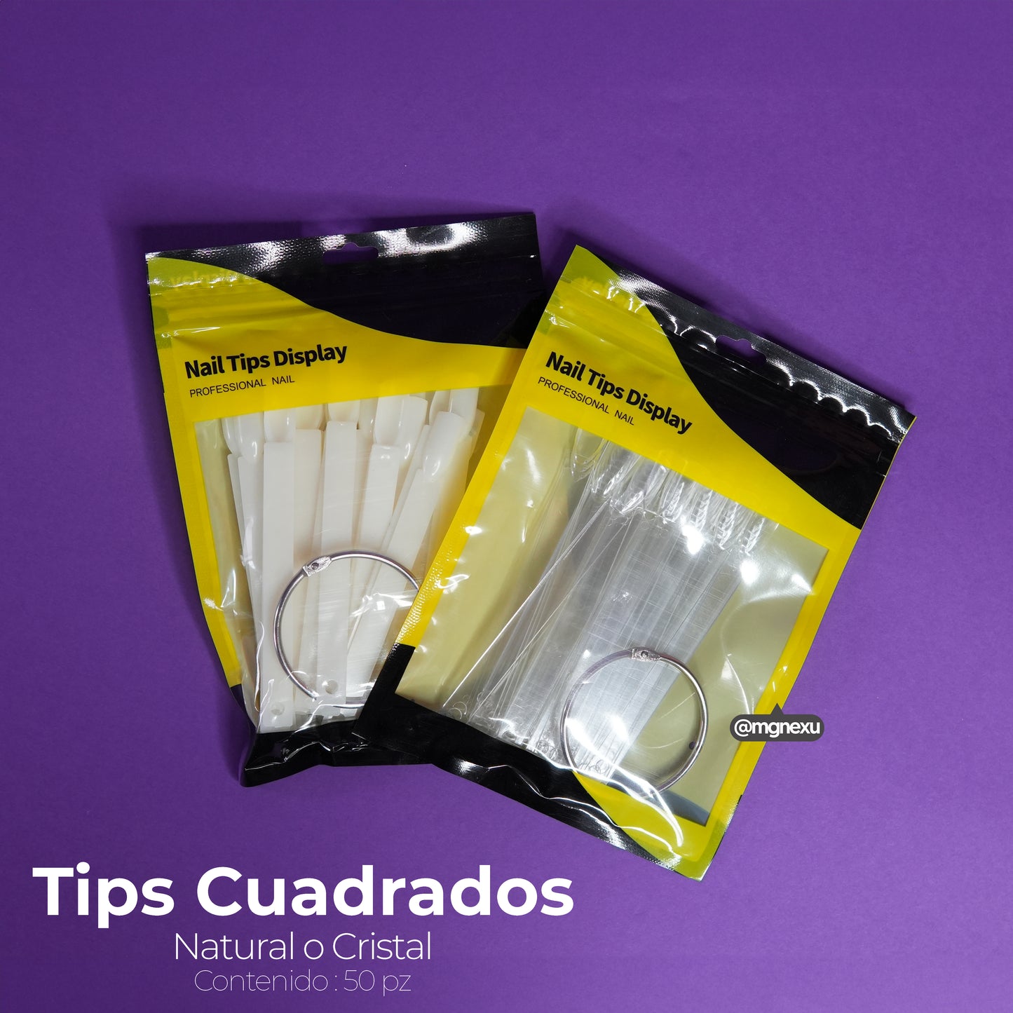 Tips Cuadrados 50pz