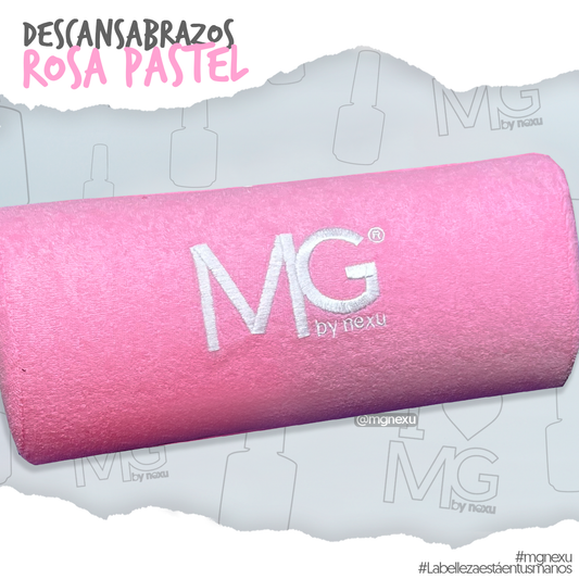 Descansabrazos Rosa Pastel