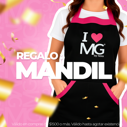 ¡Mandil de REGALO!