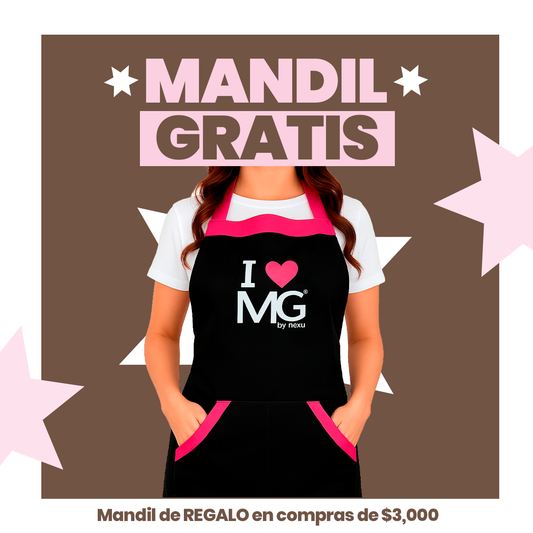 ¡Mandil de REGALO!