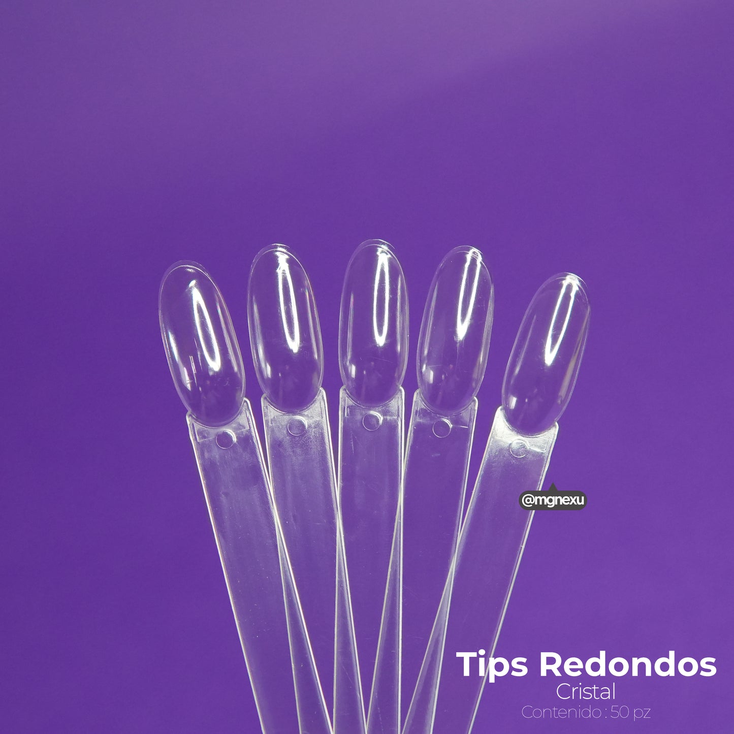 Tips Redondos 50pz