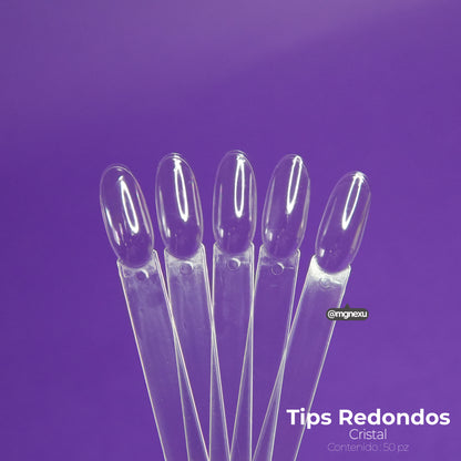 Tips Redondos 50pz