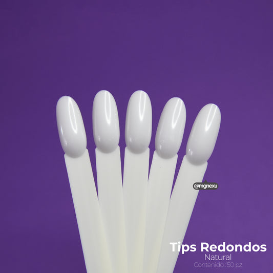 Tips Redondos 50pz