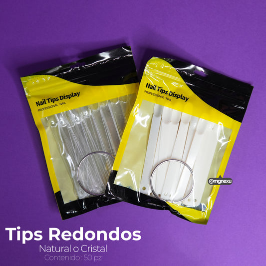 Tips Redondos 50pz